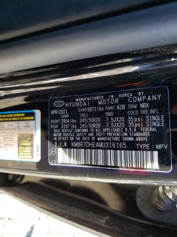 2021 HYUNDAI PALISADE C - KM8R7DHE4MU316165