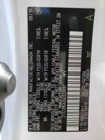 2016 LEXUS RX 350 - 2T2ZZMCA2GC033697