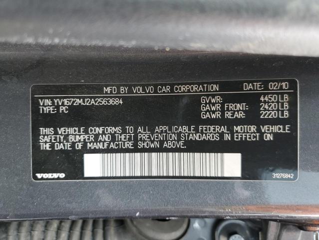 YV1672MJ2A2563684 Volvo V50