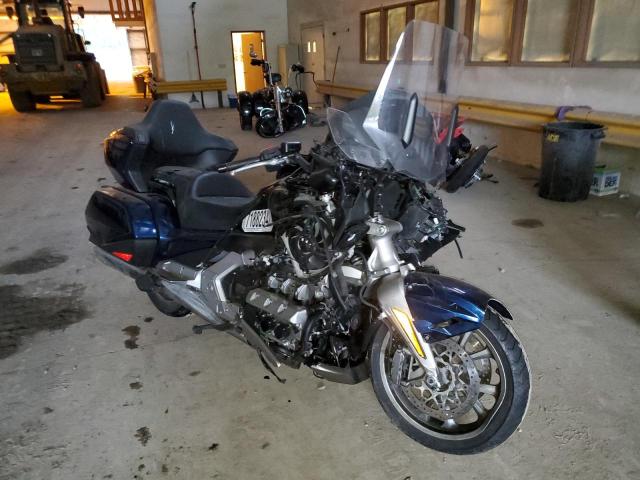 Salvage motorcycles for sale at Graham, WA auction: 2018 Honda GL1800 D