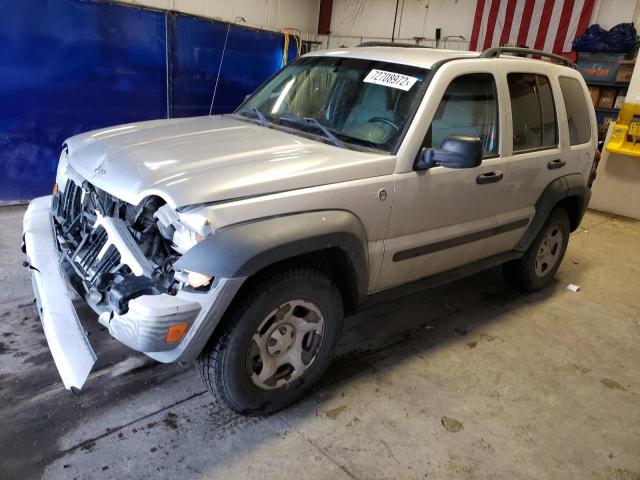 Jeep Liberty salvage cars for sale: 2007 Jeep Liberty Sport