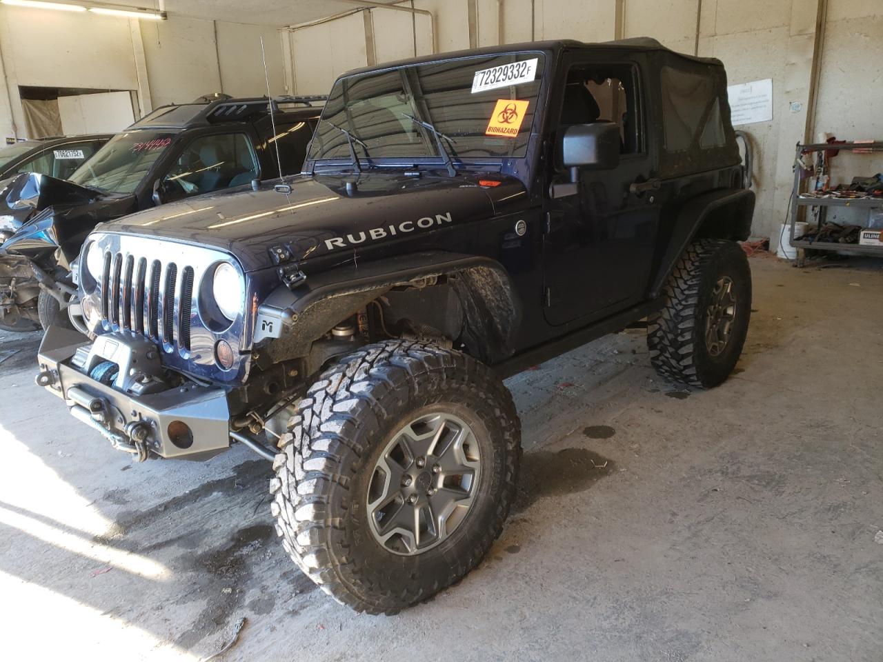 2013 Jeep Wrangler Rubicon for sale at Copart Madisonville, TN Lot  #72329*** 