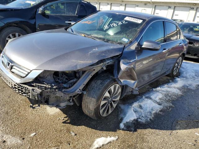 Salvage cars for sale at Louisville, KY auction: 2015 Honda Accord Hybrid EXL