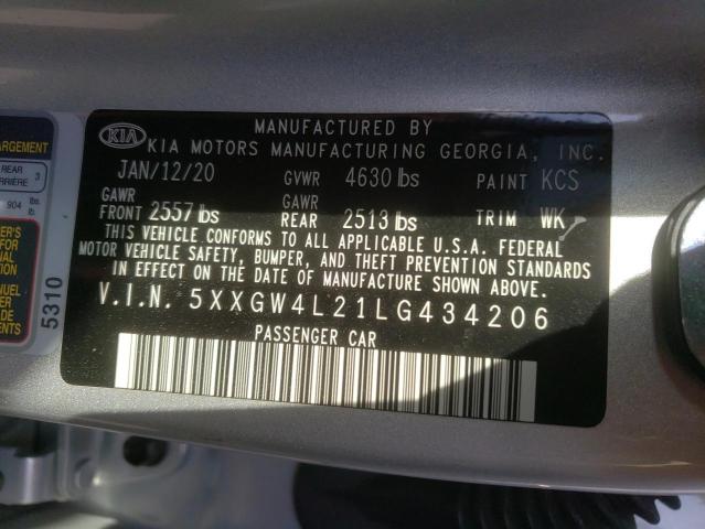 5XXGW4L21LG434206 KIA OPTIMA SX