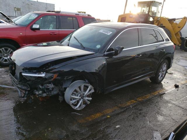 Salvage cars for sale from Copart Chicago Heights, IL: 2022 Audi Q3 Premium S Line 45
