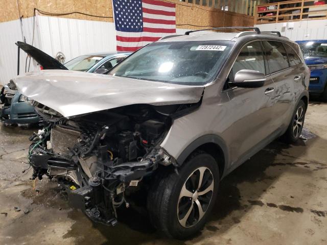 Salvage cars for sale from Copart Anchorage, AK: 2016 KIA Sorento EX