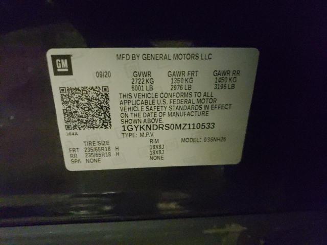 2021 CADILLAC XT5 PREMIU - 1GYKNDRS0MZ110533