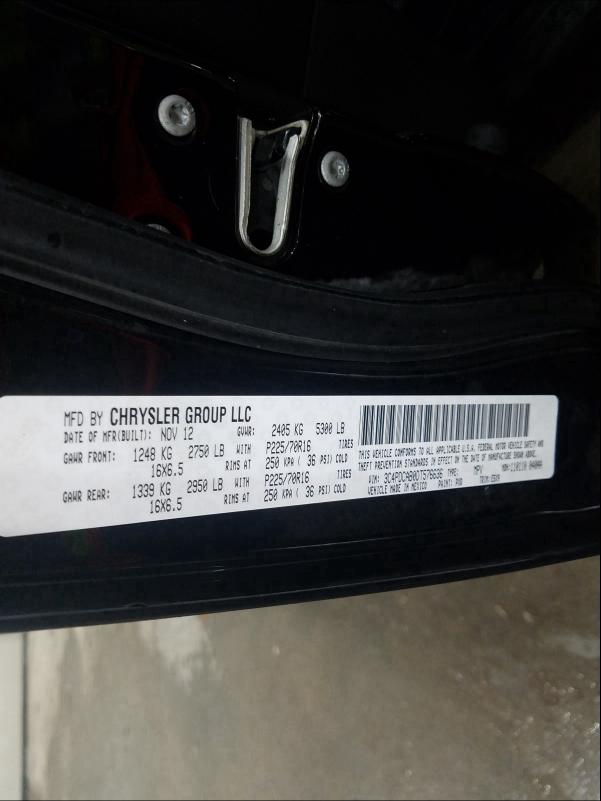 2013 DODGE JOURNEY SE 3C4PDCAB0DT576636