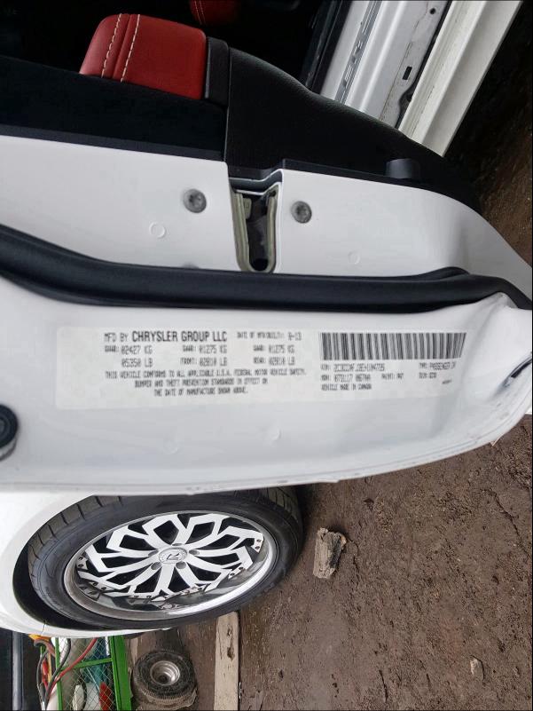 2014 CHRYSLER 300 2C3CCAFJ3EH104726