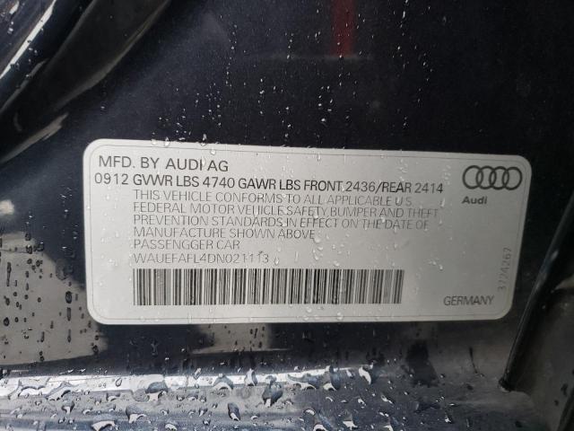 VIN WAUEFAFL4DN021113 2013 Audi A4, Premium Plus no.12