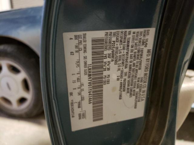 1LNHM97V01Y641466 Lincoln Continental