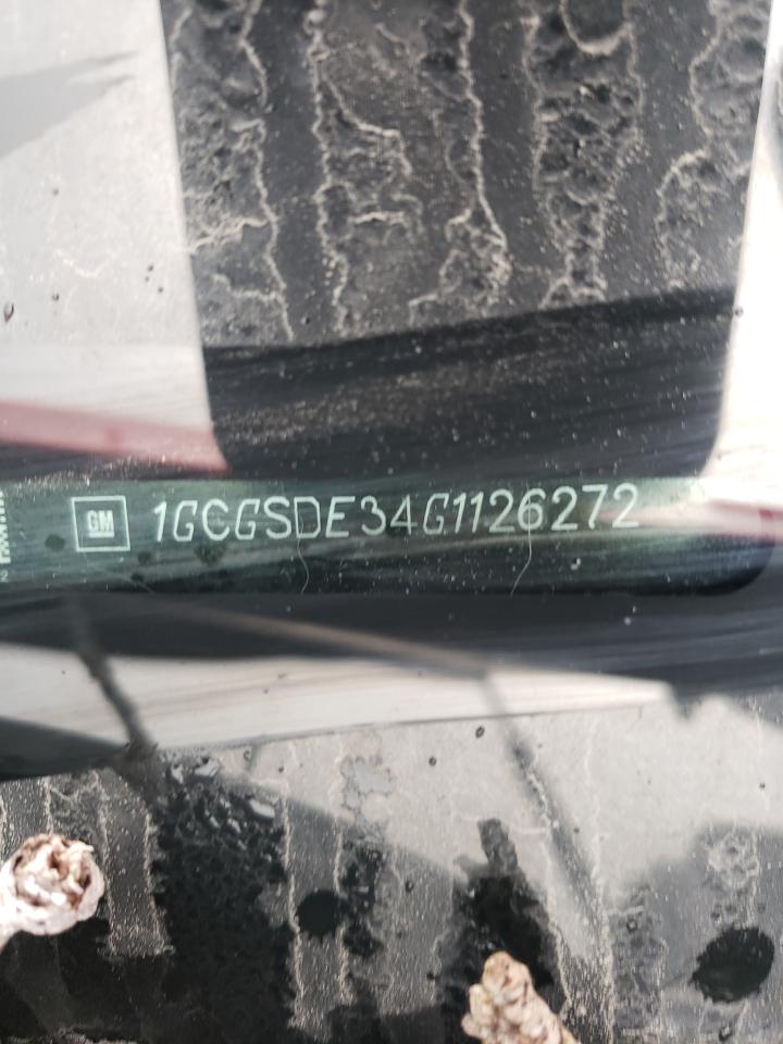 1GCGSDE34G1126272 CHEVROLET COLORADO 2016