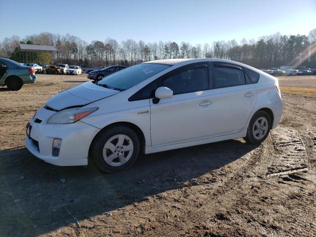 Salvage cars for sale from Copart Charles City, VA: 2011 Toyota Prius