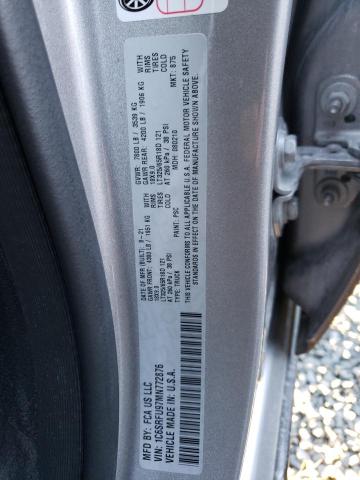 2021 RAM 1500 TRX 1C6SRFU97MN772876