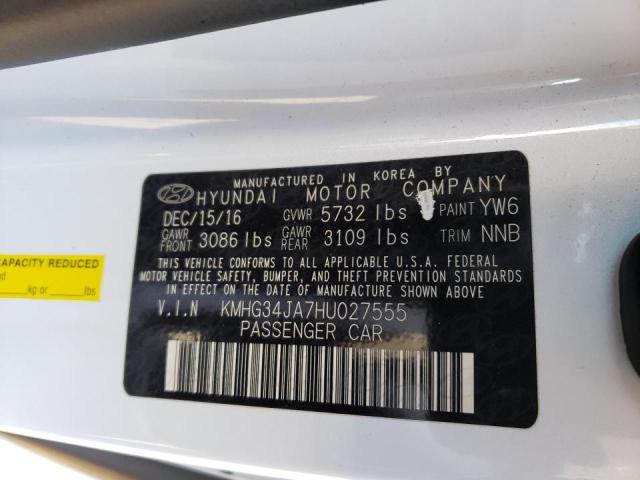2017 GENESIS G90 PREMIU KMHG34JA7HU027555