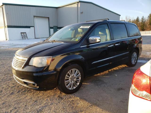 Salvage cars for sale from Copart Leroy, NY: 2012 Chrysler Town & Country