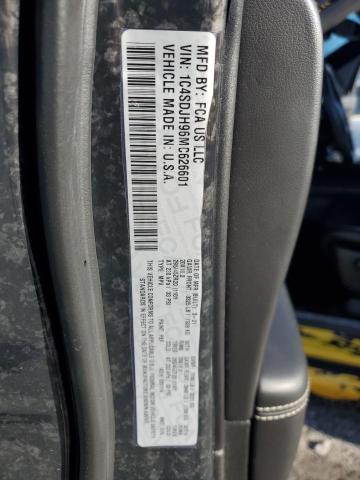 2021 DODGE DURANGO SR 1C4SDJH96MC626601