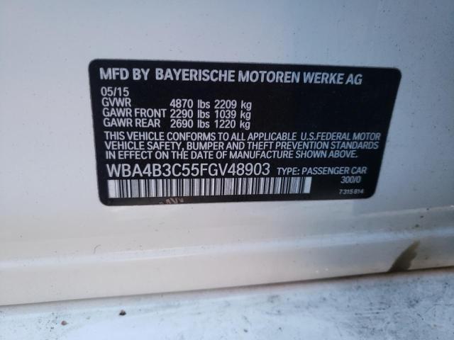 2015 BMW 435 XI GRA - WBA4B3C55FGV48903