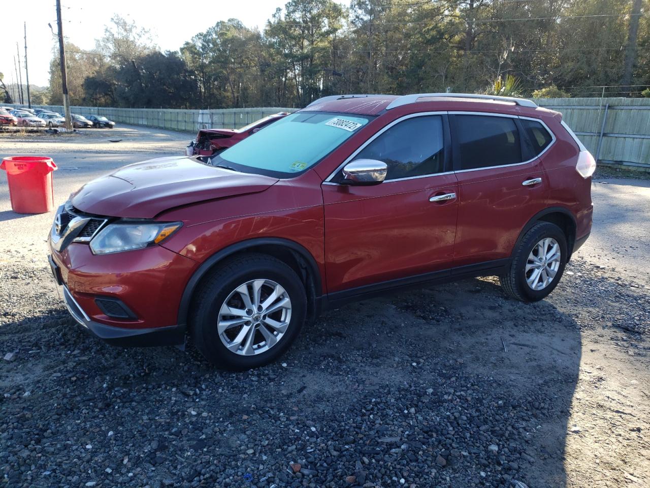 VIN: KNMAT2MV9GP644207 2016 NISSAN ROGUE