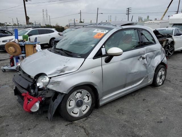 Salvage cars for sale from Copart Wilmington, CA: 2014 Fiat 500 Electr