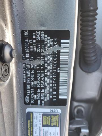 5XYKTDA70EG530506 KIA SORENTO LX