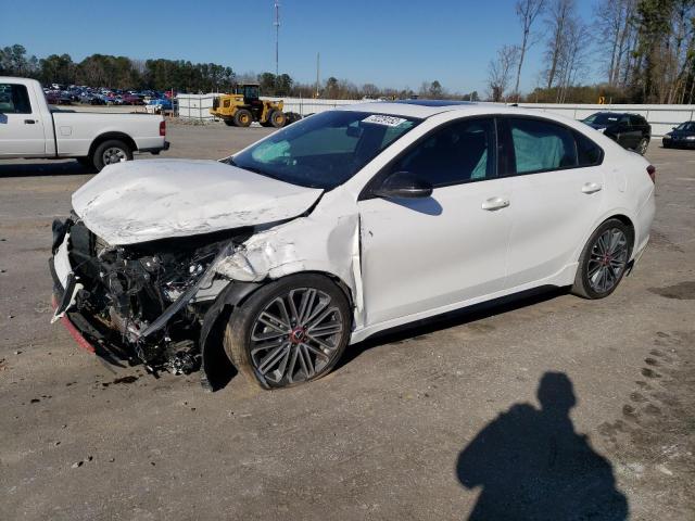 Salvage cars for sale from Copart Dunn, NC: 2021 KIA Forte GT