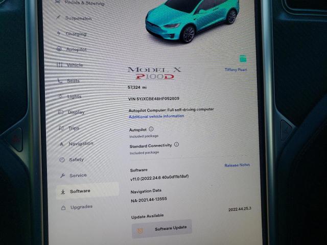 5YJXCBE48HF052809 Tesla MODEL X