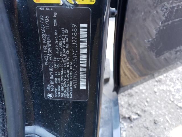 WBANF73517CU27889 BMW 530 XI