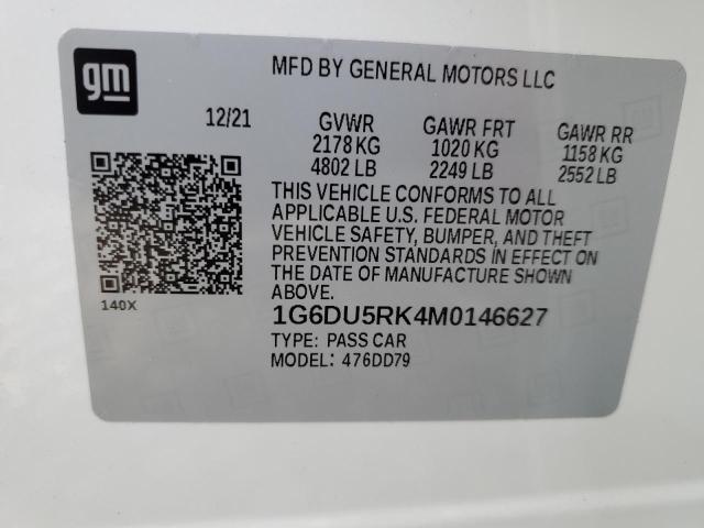 2021 CADILLAC CT5 SPORT - 1G6DU5RK4M0146627