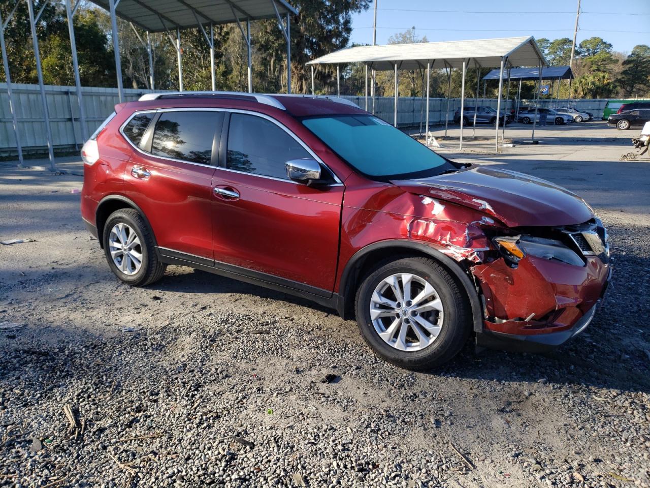 VIN: KNMAT2MV9GP644207 2016 NISSAN ROGUE
