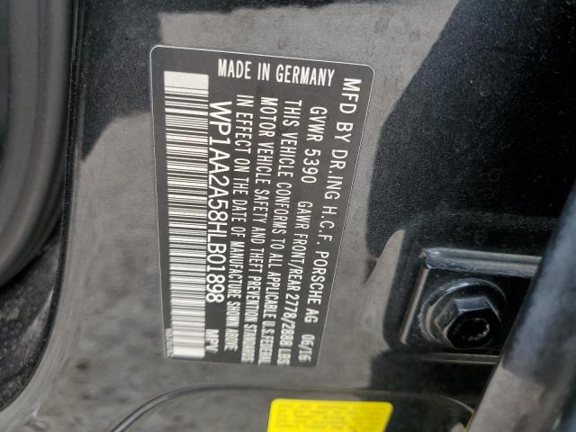2017 PORSCHE MACAN - WP1AA2A58HLB01898