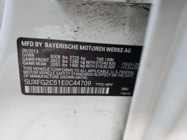 5UXFG2C51E0C44709 BMW X6 Xdrive35i