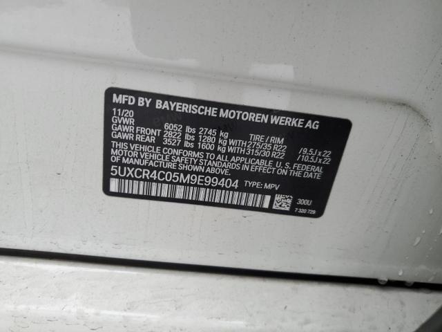 5UXCR4C05M9E99404 BMW X5 Sdrive 40i