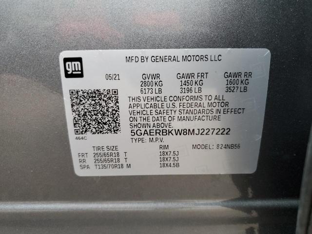 2021 BUICK ENCLAVE ES - 5GAERBKW8MJ227222