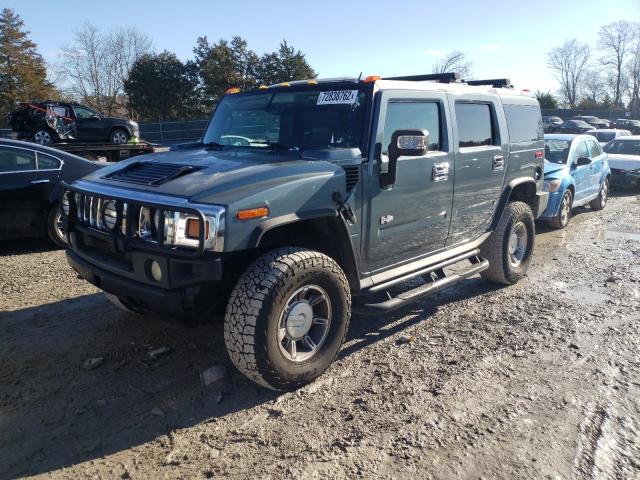 Salvage cars for sale from Copart Madisonville, TN: 2006 Hummer H2