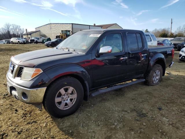 Salvage cars for sale from Copart Windsor, NJ: 2006 Nissan Frontier Crew Cab LE