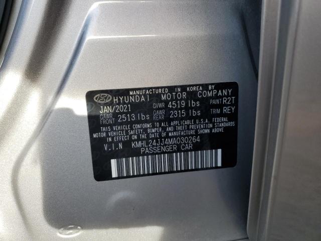 2021 HYUNDAI SONATA HYB - KMHL24JJ4MA030264
