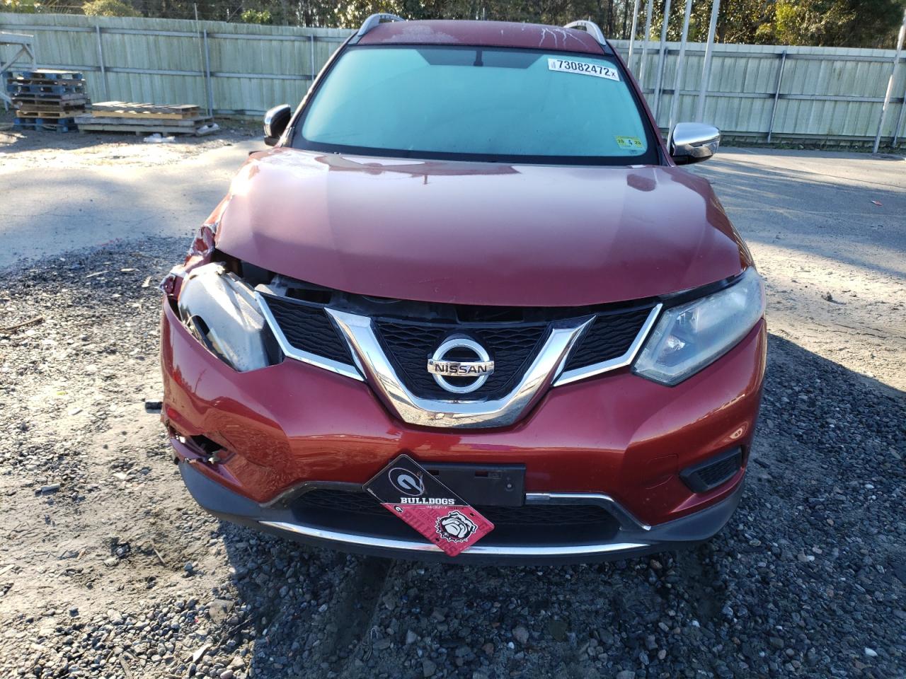 VIN: KNMAT2MV9GP644207 2016 NISSAN ROGUE