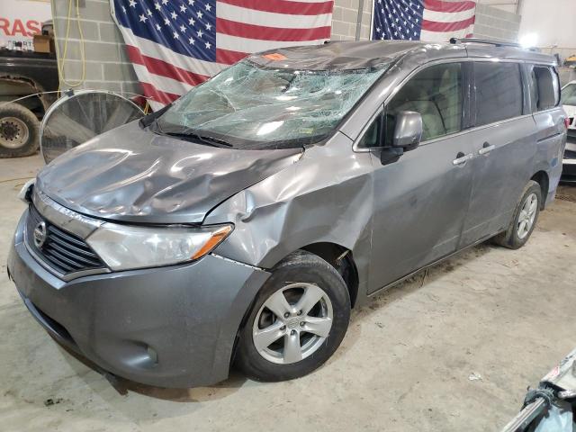 Salvage cars for sale from Copart Columbia, MO: 2015 Nissan Quest S
