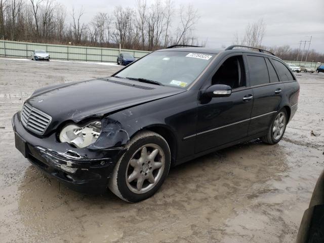 Salvage cars for sale from Copart Leroy, NY: 2004 Mercedes-Benz C 240 Sport