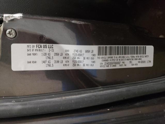 2015 DODGE GRAND CARA - 2C4RDGBGXFR668367