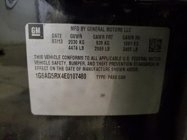 1G6AG5RX4E0107480 Cadillac ATS