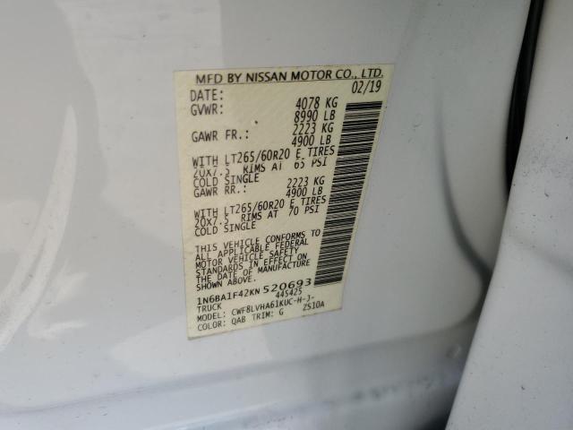 2019 NISSAN TITAN XD S - 1N6BA1F42KN520693