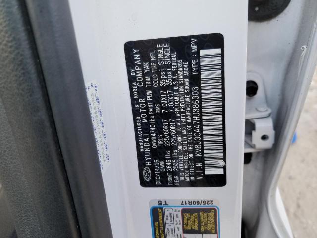 2017 HYUNDAI TUCSON LIM - KM8J3CA47HU386303