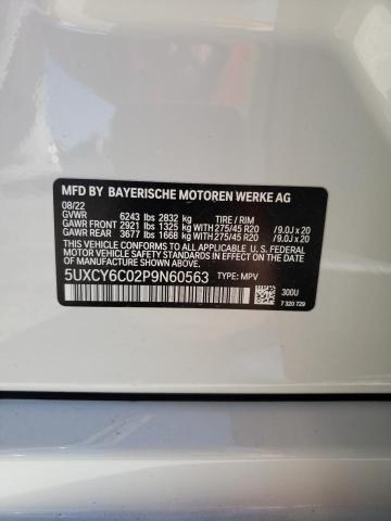 5UXCY6C02P9N60563 BMW X6 Xdrive40i