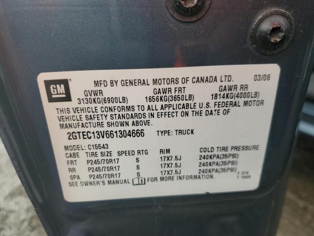 2GTEC13V661304666 GMC New Sierra C1500