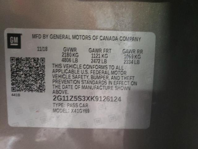 2019 CHEVROLET IMPALA LT - 2G11Z5S3XK9126124