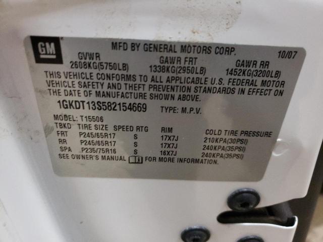 1GKDT13S582154669 GMC Envoy