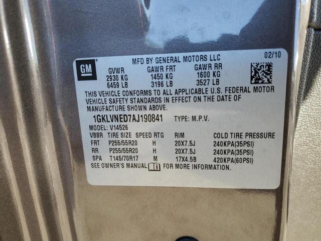1GKLVNED7AJ190841 GMC Acadia Slt-2