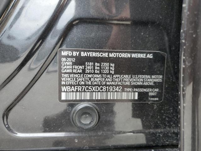WBAFR7C5XDC819342 BMW 5 Series